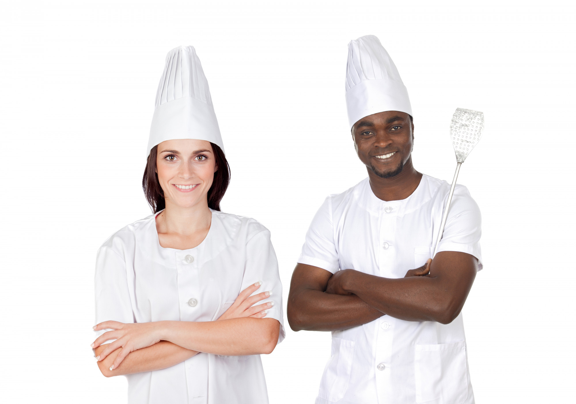 Bright workshop interior with chef and participants